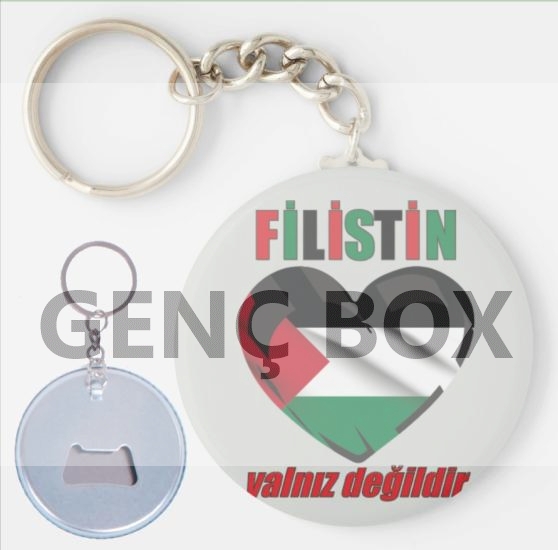 Filistin Yalnız Değildir- Açacaklı Anahtarlık