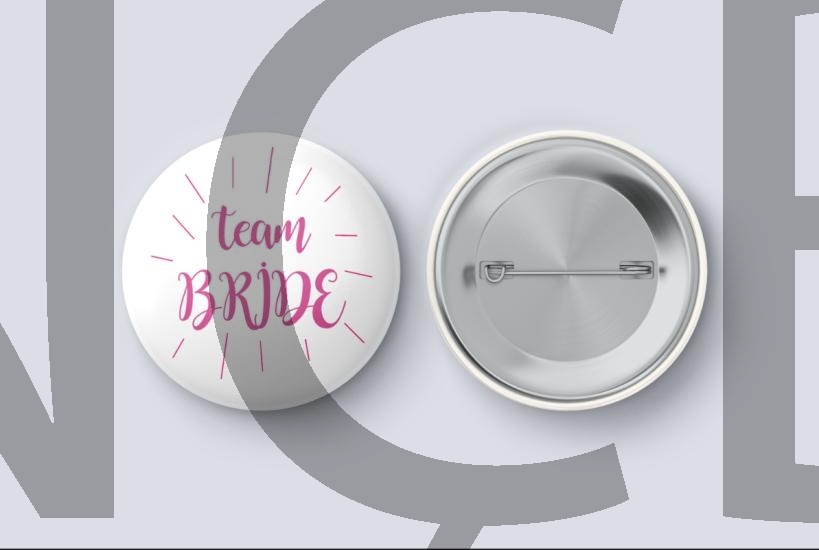 Team Bride - İğneli Rozet